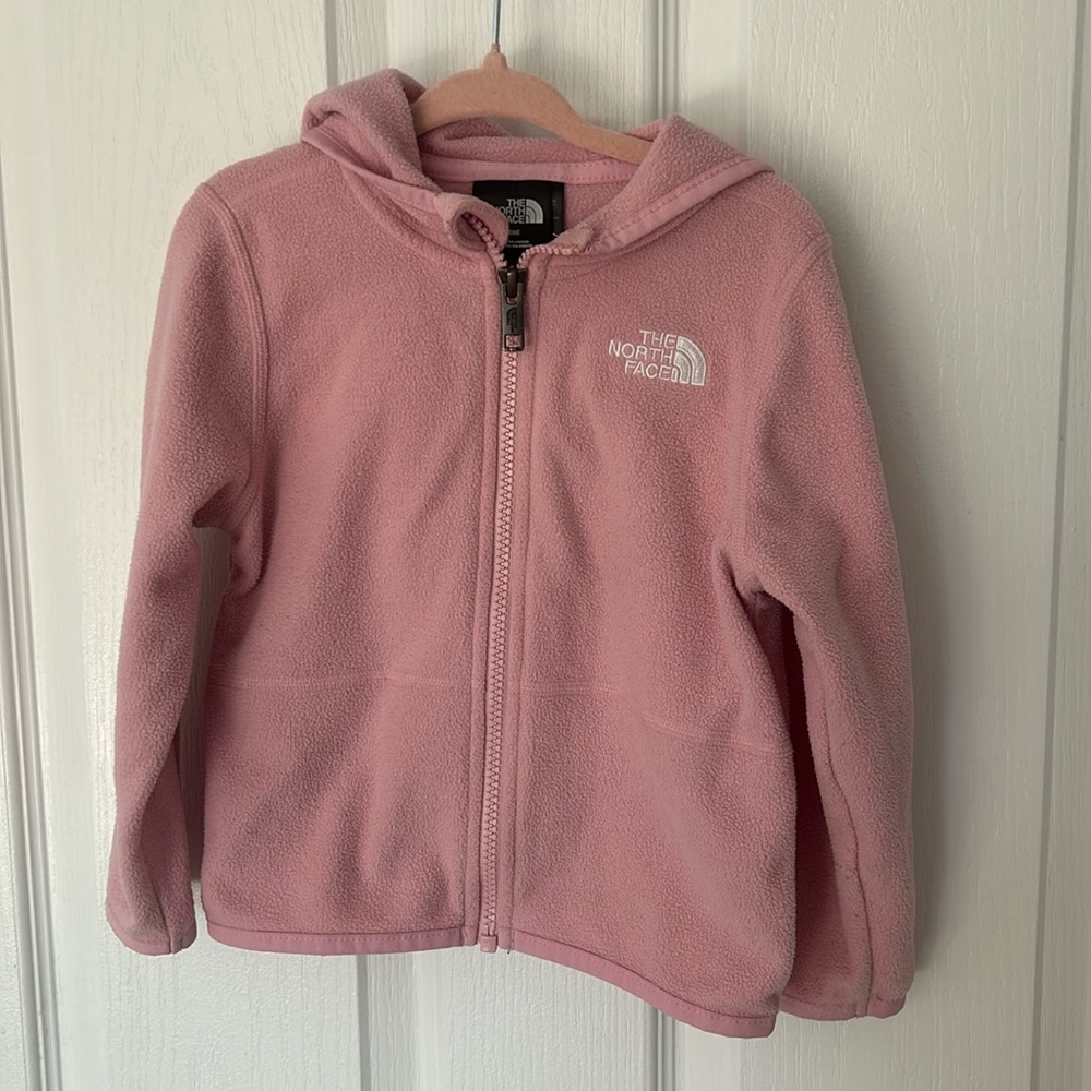18-24 months toddler girl north face fleece